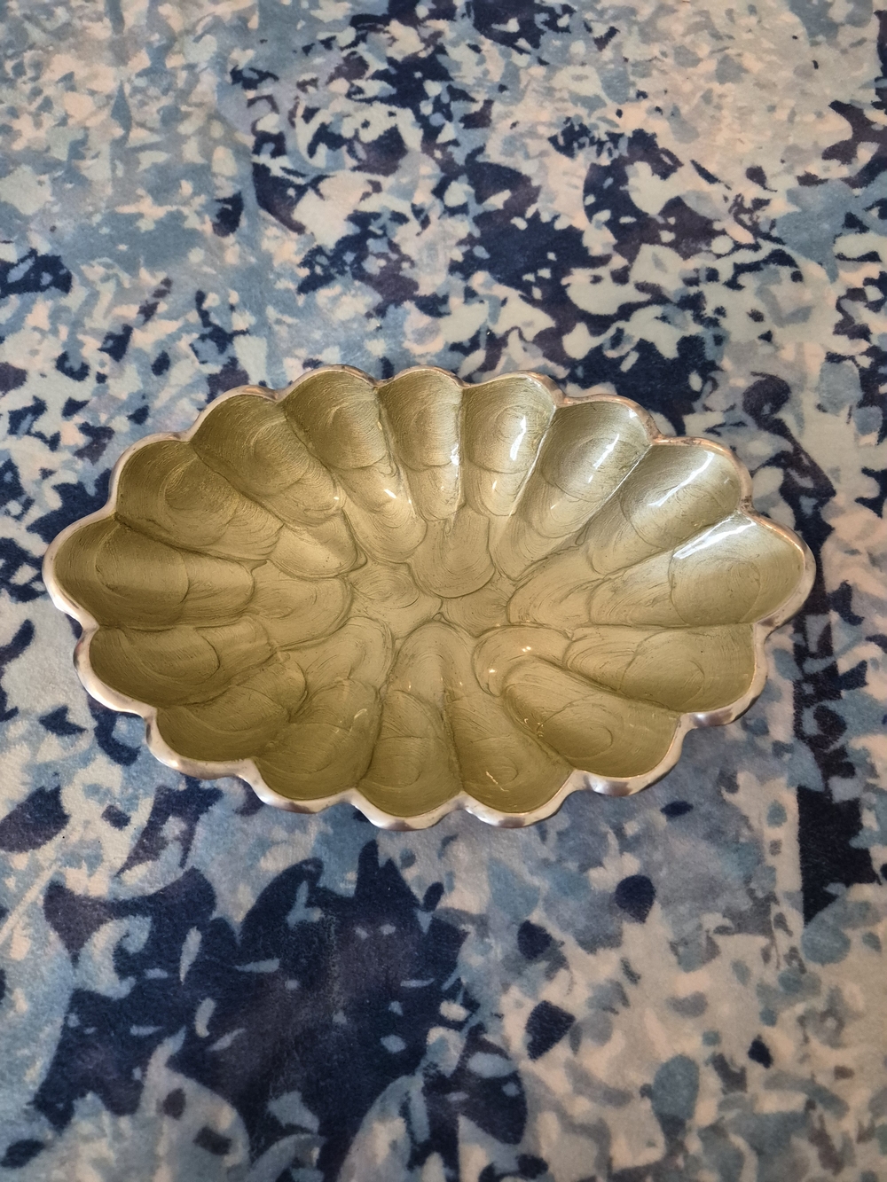 Peony Oval Bowl